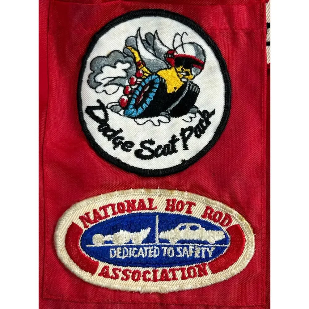Vintage Late 1960s Dodge Scat Pack Racing Team Talon Zip NHRA/Mopar Jacket M - Picture 5 of 13